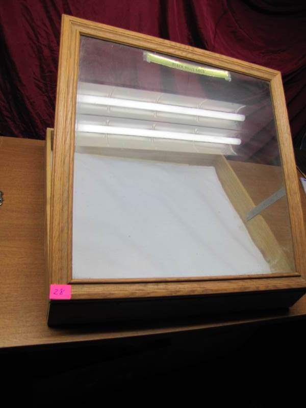 Wood  Glass Display Case