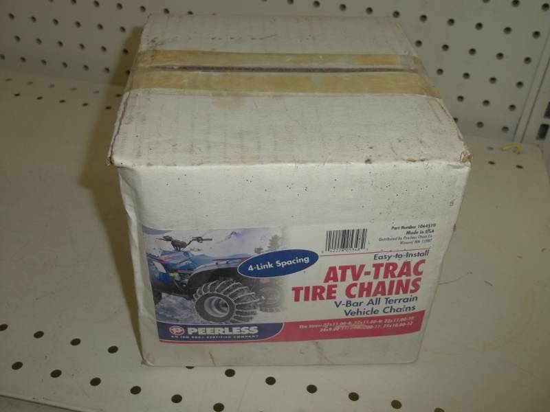 lot 12 image: ATV Tire chains