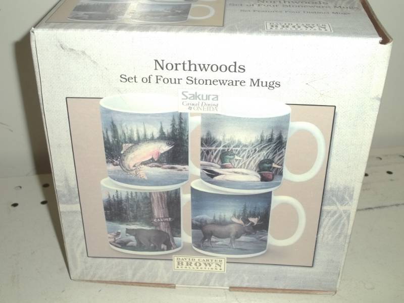 lot 150 image: 4 Northwoods cups