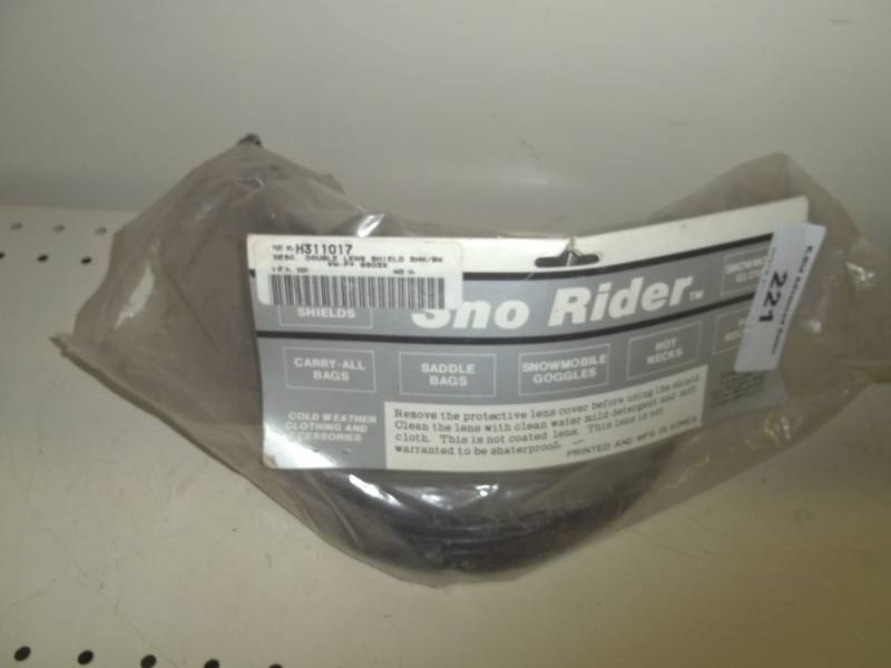 lot 221 image: Snow rider helmet face shield