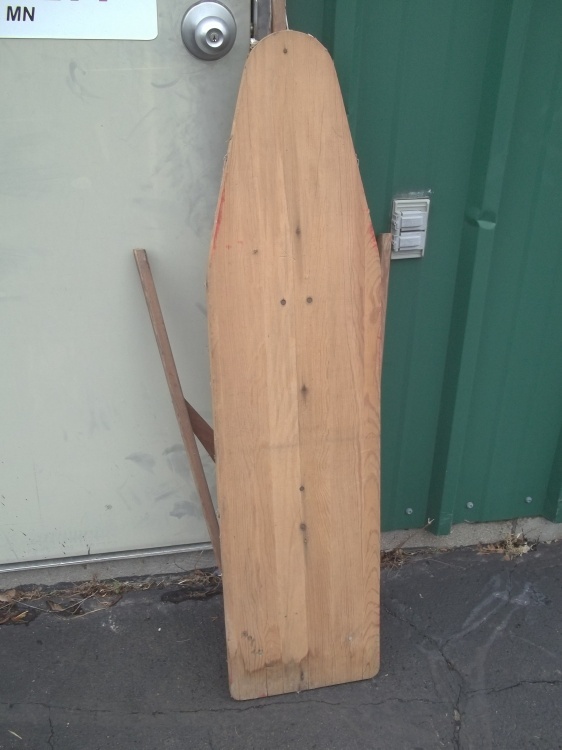 lot 253 image: Antique ironing board