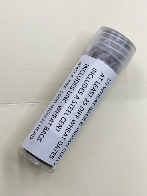 (1) Roll Of Wheat Back & Indian Cen...