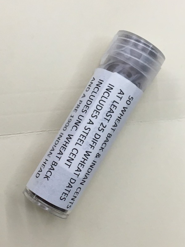 (1) Roll Of Wheat Back & Indian Cen...