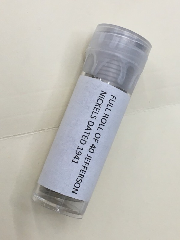 Full Roll Of (40) Coins Jefferson ...