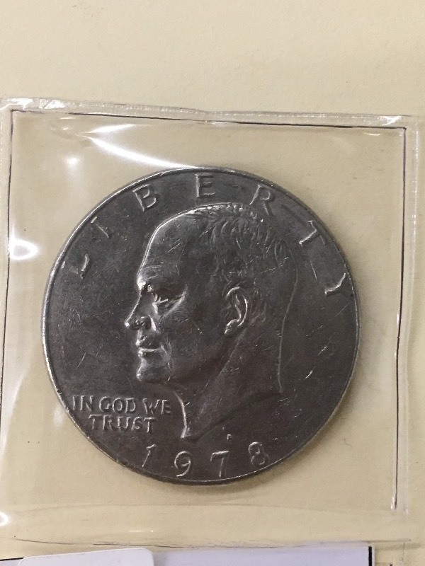 1978-D Eisenhower Silver Dollar, 40...