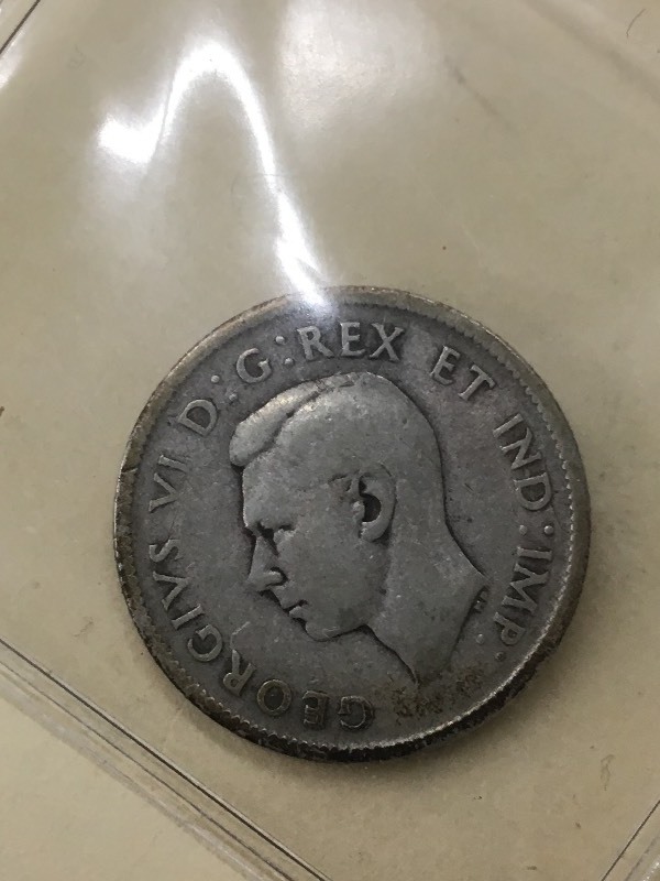 1941 King George VI Canadian Quarte...