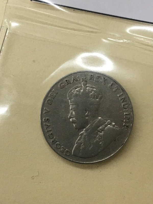1928 King George V Canadian Nickel...