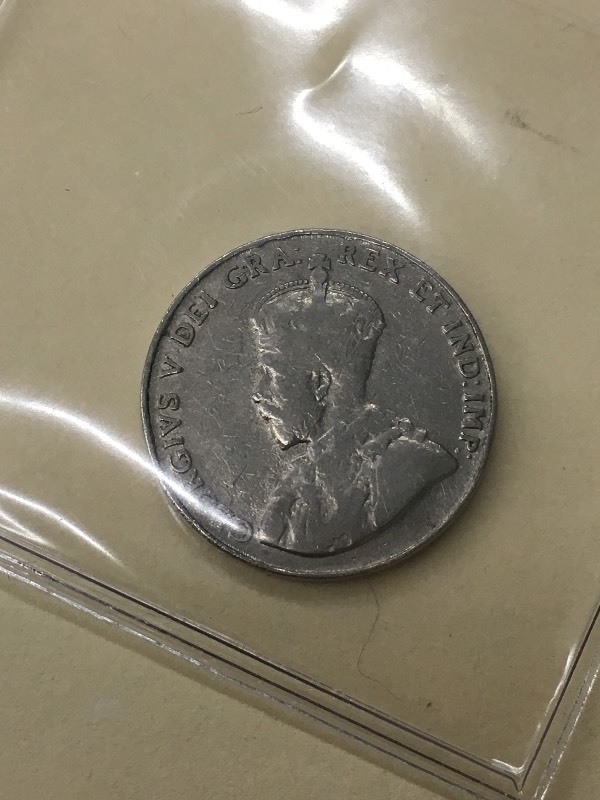 1923 King George V Canadian Nickel ...