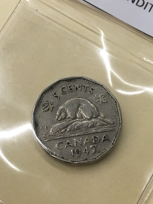 1947 Maple Leaf King George VI Cana...