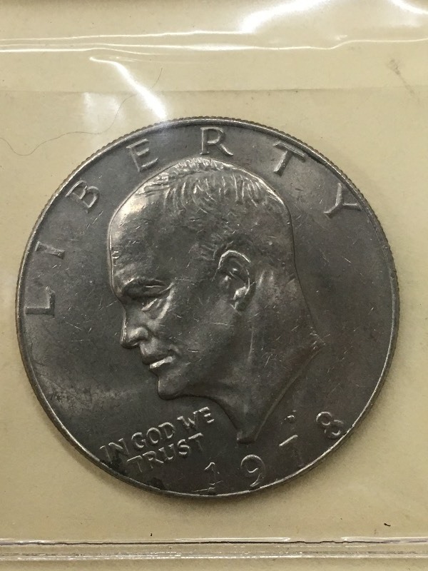 1978-D Eisenhower Silver Dollar, 40...