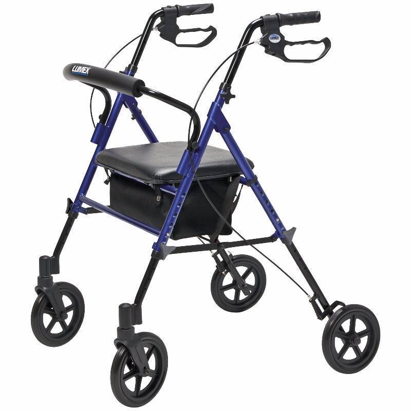 lot 18 image: Lumex Set n Go Wide Rollator