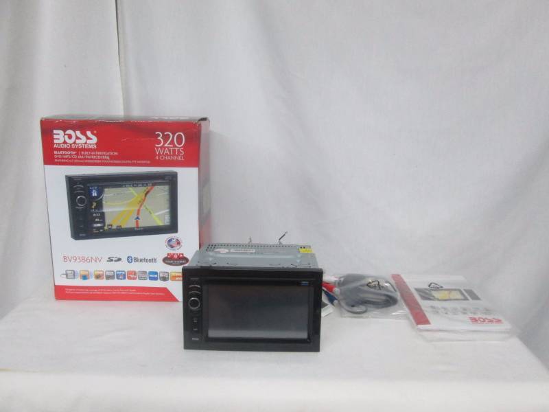 lot 3 image: Boss 320-Watt DVD 6.2 Touch Screen Multimedia Car Stereo with Bluetooth & GPS