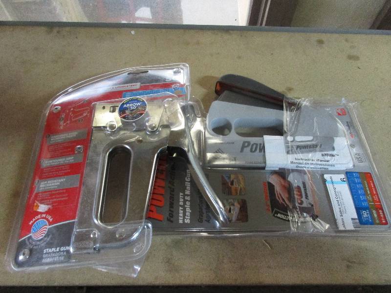 2 staple guns