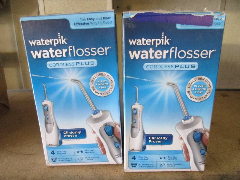 2 Waterpik water flosser