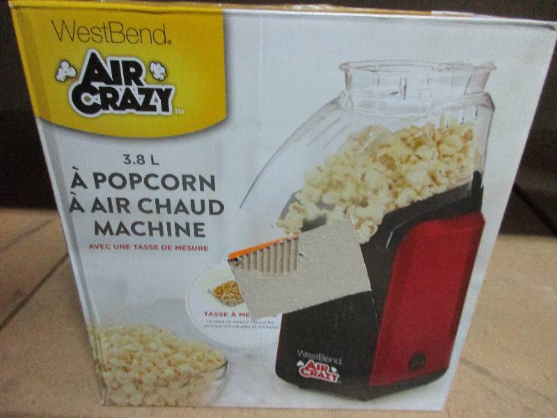 air crazy popcorn popper
