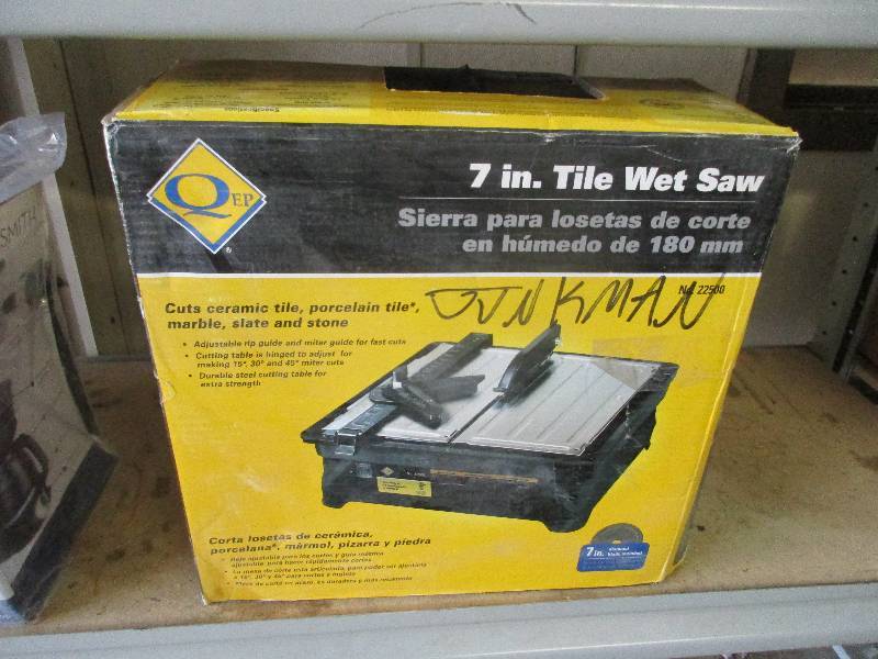 7 inch tile wet saw