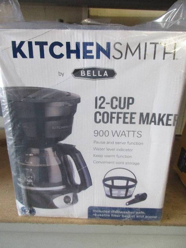 kitchen smith 12 cup coffee maker