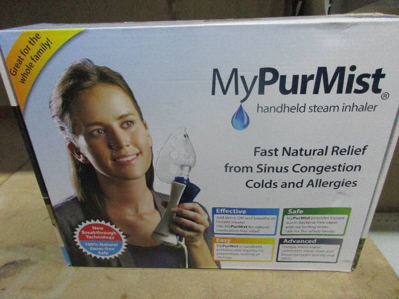 My pure mist hand held steam inhaler