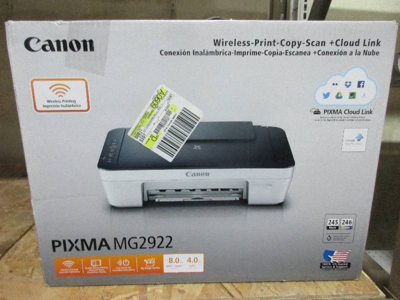 Cannon Pixma MG2922 wireless printer