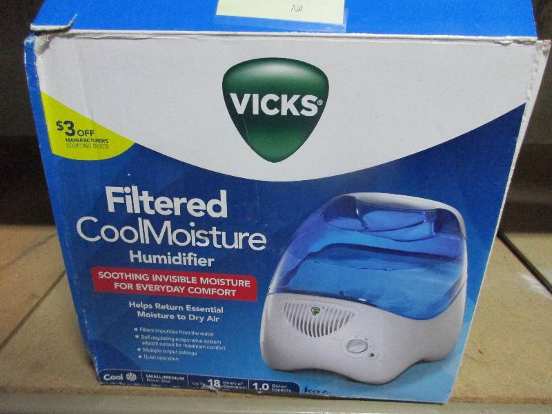 Vicks filtered cool moisture humidifier
