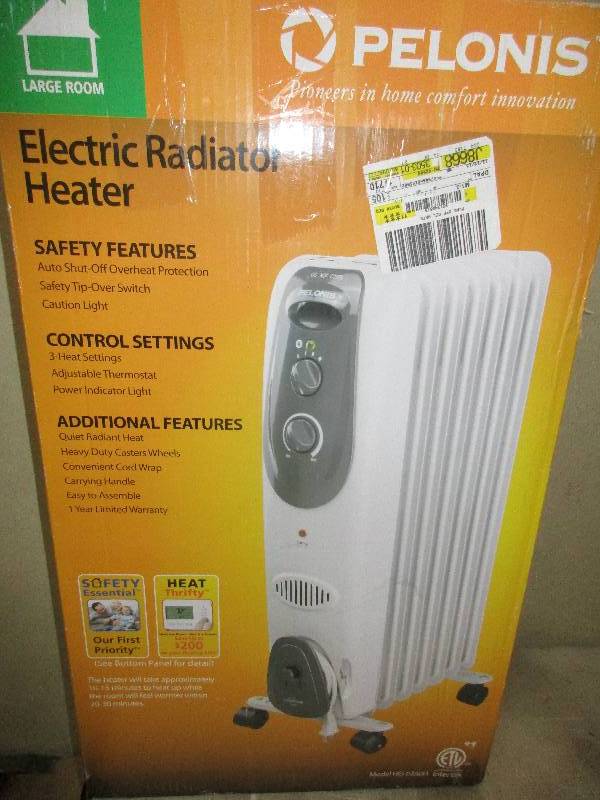 Pelonis electric radiator heater