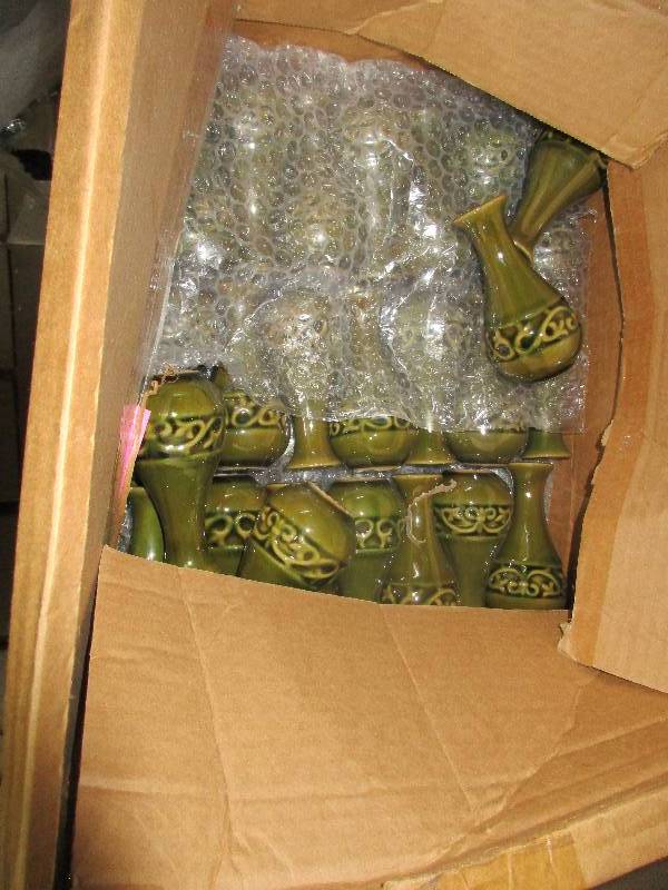 30 or more mini vase bottles