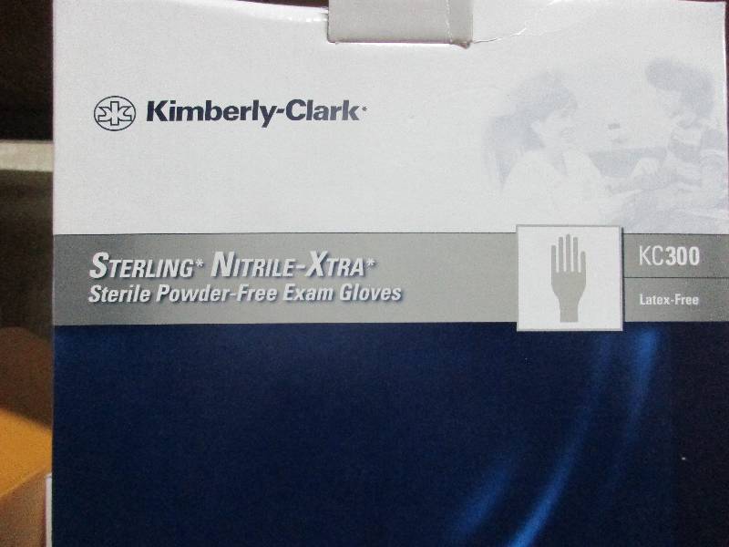 single wrapped sterile exam gloves -small size- 3 boxes of 100