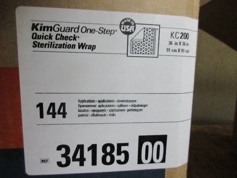 Kim guard one step sterilization wraps