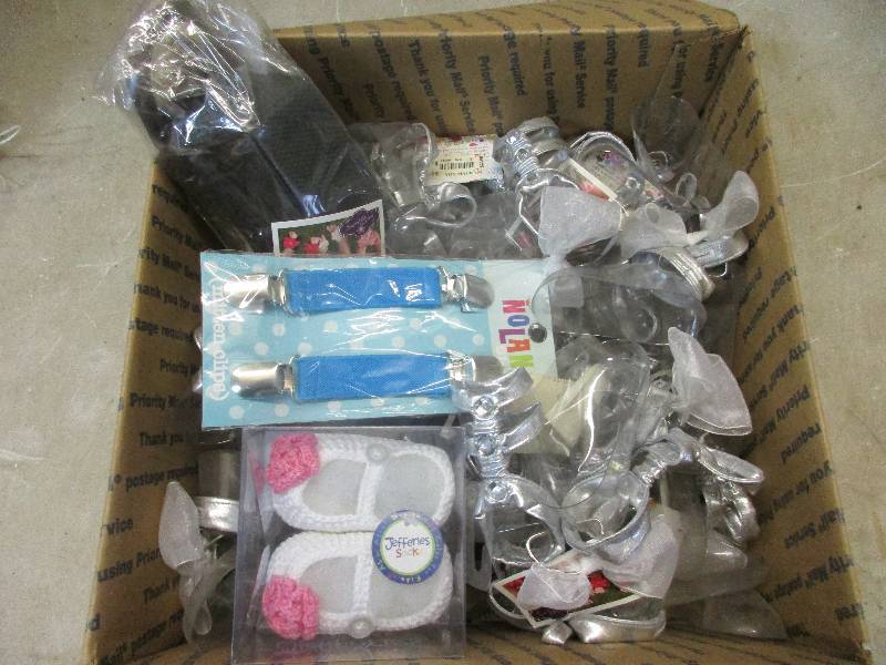 box of toe blossoms (infant shoe)