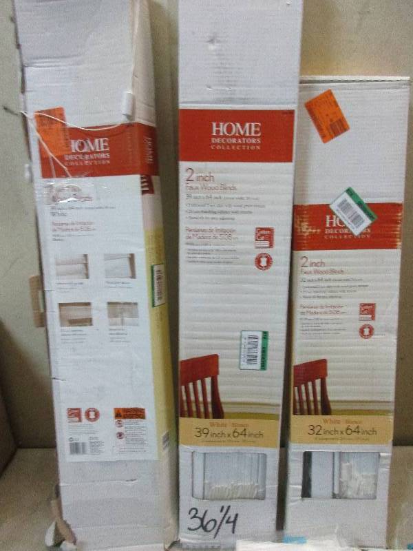 3 blinds 39 x 64  39 x 64 32 x 64