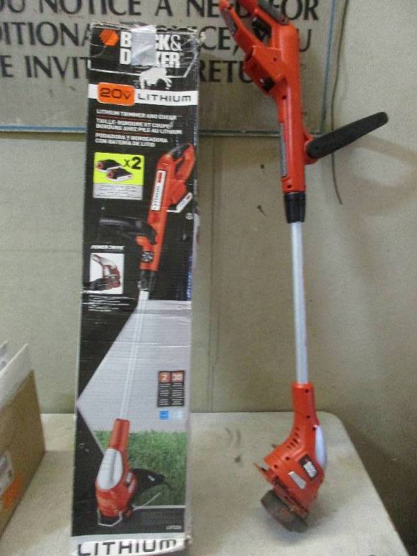 2 - black n Decker weed whippers - no batteries