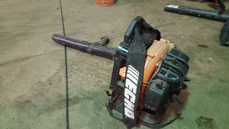 Echo PB-500T 50.8cc Gas Backpack Blower w Tube & Delphos 5-Gallon Galvanize Gas Can