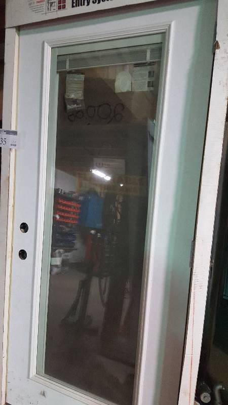 Blind-In-Pane House Window w Frame