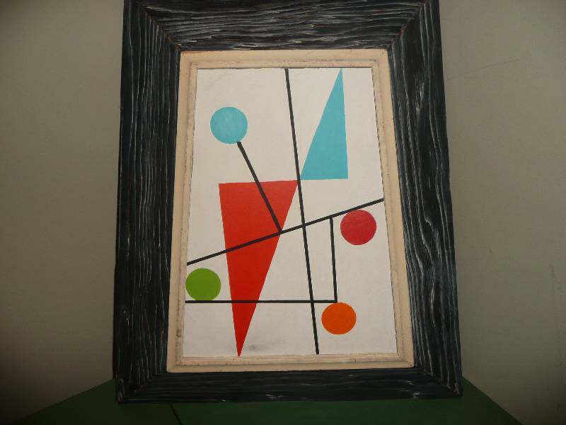 1950s Very Cool Art Piece - See Pictures