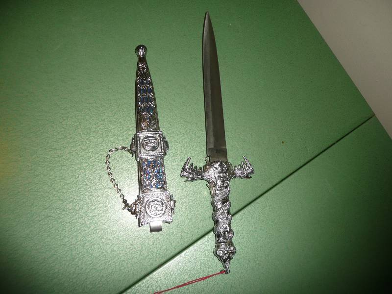 ornate dagger
