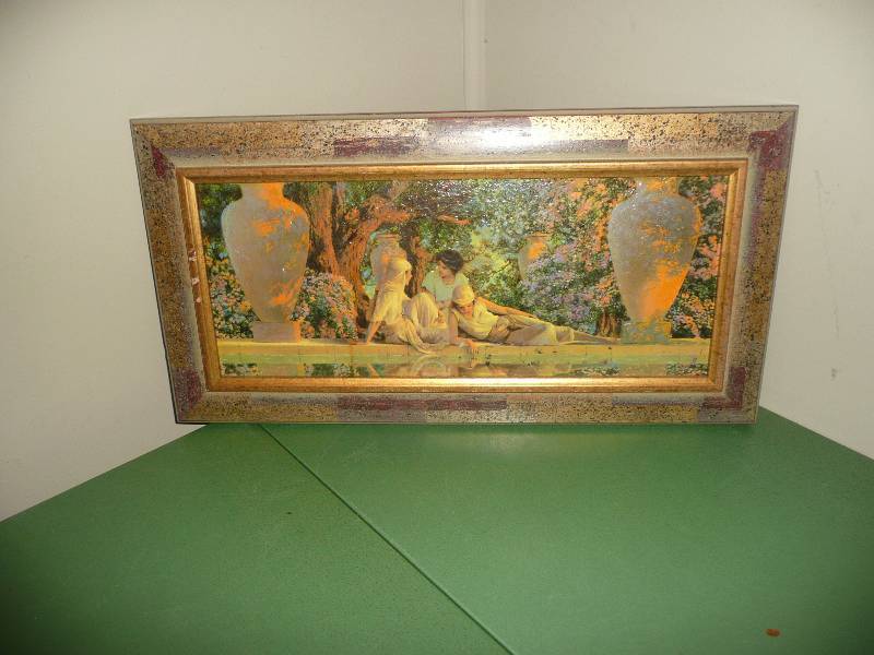 Vintage Art - Approx 22in wide by 12in high - Deck The Walls, Mall of America