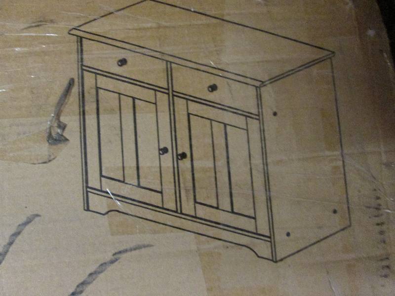 lot 86 image: Sideboard Cabinet 2 drawers2 doors...