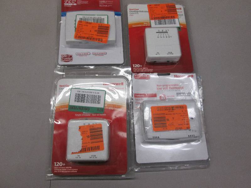 lot 100 image: Lot of 4 Assorted Honeywell Thermos...