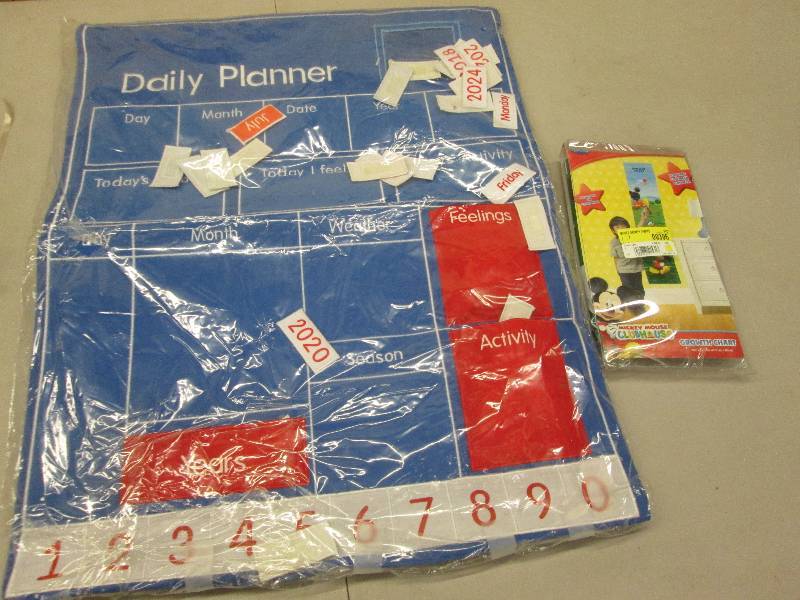lot 114 image: Daily Planner, Growth Chart...