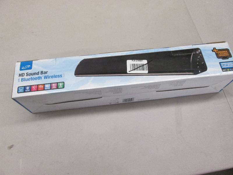 lot 130 image: 20 Wireless Sound Bar by iLive ope...