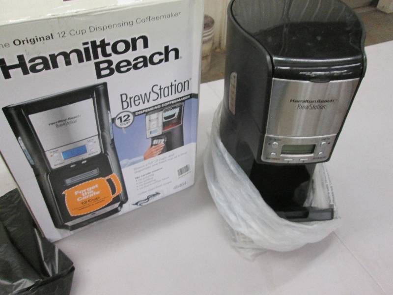 lot 135 image: Hamilton Beach Brew Station used, u...