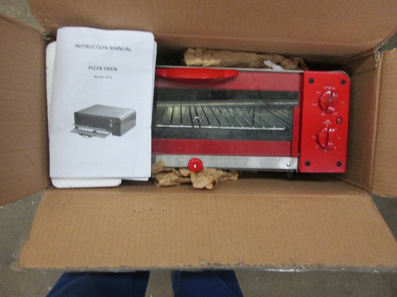lot 151 image: Perfect Pizza Oven open box , untes...