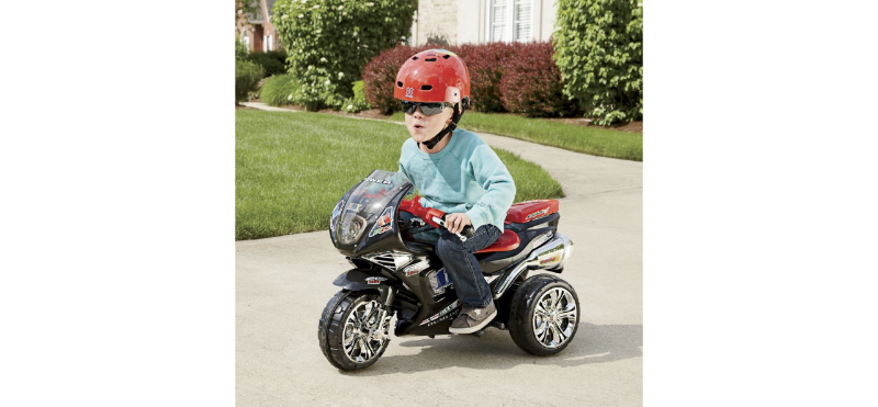 lot 91 image: Battery-Powered 3-Wheel Racer open ...