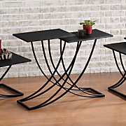 lot 154 image: Double Swoop End Table open box Ret...