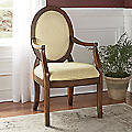 lot 183 image: Antique Style Chair open box Retail...