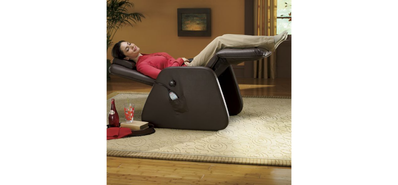 lot 196 image: Full-Recline Zero Gravity Chair wit...