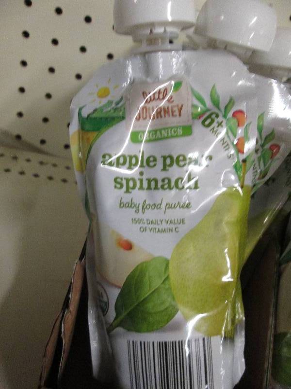 7-4 oz little journey organic apple...