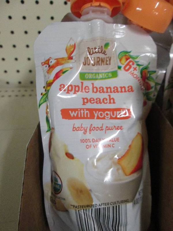 6-4oz little journey organic apple ...