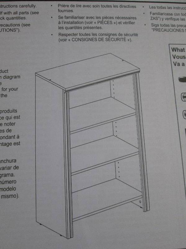 closetmaid 4 shelf organizer unopen...