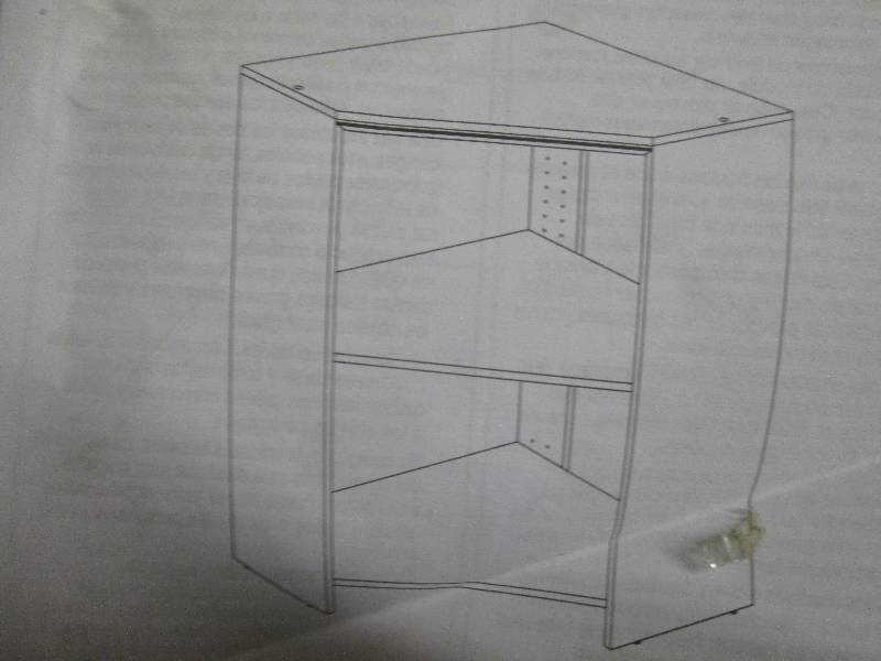 closetmaid corner unit open box ...